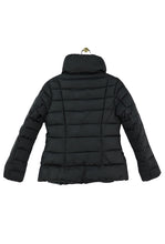 Load image into Gallery viewer, Black High Collar Fitted Jacket
